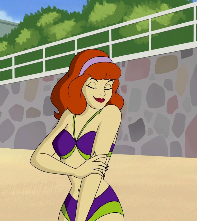 daphne blake in bikini from Scooby-Doo legends of the vampire.